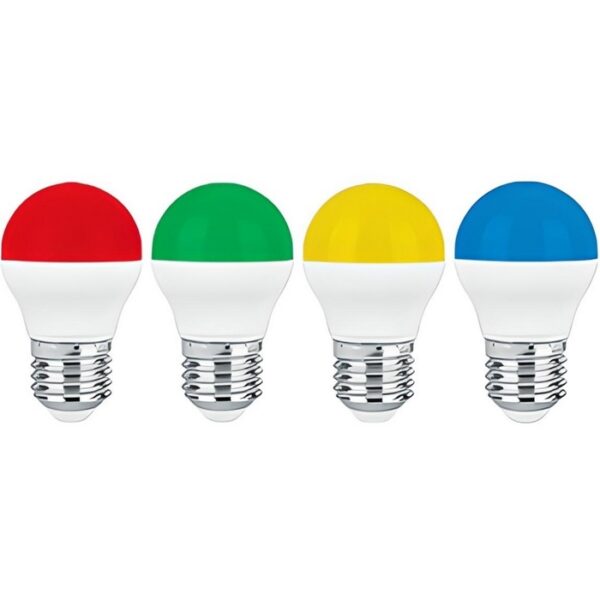 ﻻمپ LED حبابي 9 وات رنگي E27 پارس شعاع