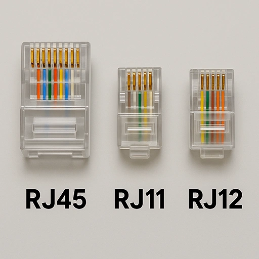 سوکت شبکه چیست؟ بررسی ساختار RJ45، کاربرد و تفاوت با سوکت تلفن 8 سوکت شبکه چیست؟ بررسی ساختار، کاربرد و تفاوت با سوکت تلفن
