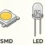 تفاوت لامپ SMD و LED چیست؟ بررسی ساختار، مصرف و نوردهی