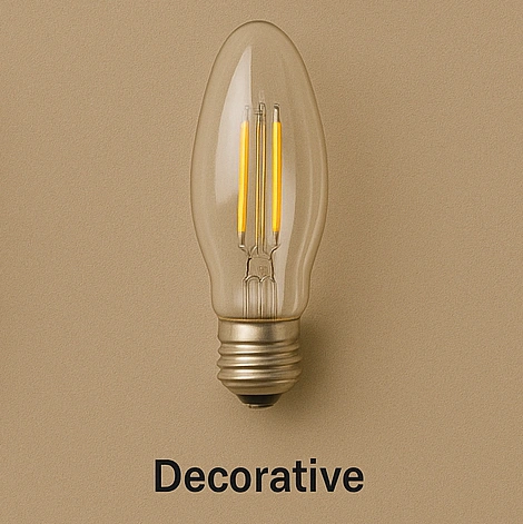 راهنمای خرید انواع لامپ : 0 تا 100 6 decorative lamp